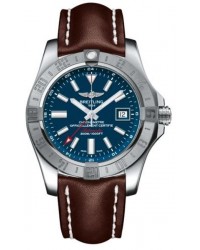 Breitling Avenger II GMT  Automatic Men's Watch, Stainless Steel, Blue Dial, A3239011.C872.437X