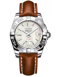 Breitling Galactic 36 Automatic  Automatic Unisex Watch, Stainless Steel, Mother Of Pearl Dial, A3733012.A716.412X