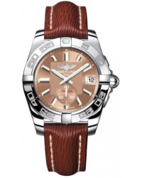 Breitling Galactic 36 Automatic  Automatic Unisex Watch, Stainless Steel, Bronze Dial, A3733012.Q582.216X