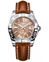 Breitling Galactic 36 Automatic  Automatic Unisex Watch, Stainless Steel, Bronze Dial, A3733012.Q582.412X