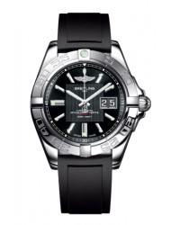 Breitling Galactic 41  Automatic Men's Watch, Stainless Steel, Black Dial, A49350L2.BA07.136S