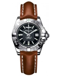 Breitling Galactic 32  Quartz Women's Watch, Stainless Steel, Black Dial, A71356L2.BA10.406X