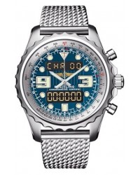 Breitling Chronospace  Automatic Men's Watch, Stainless Steel, Blue Dial, A7836534.C823.150A
