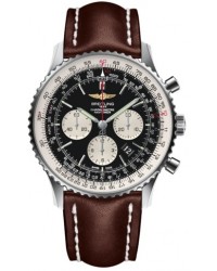 Breitling Navitimer 01  Automatic Men's Watch, Stainless Steel, Black Dial, AB012721.BD09.443X