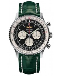 Breitling Navitimer 01  Automatic Men's Watch, Stainless Steel, Black Dial, AB012721.BD09.752P
