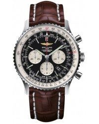 Breitling Navitimer 01  Automatic Men's Watch, Stainless Steel, Black Dial, AB012721.BD09.756P