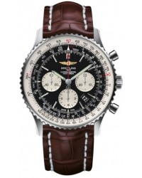 Breitling Navitimer 01  Automatic Men's Watch, Stainless Steel, Black Dial, AB012721.BD09.757P