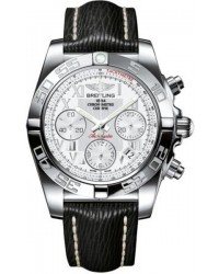 Breitling Chronomat 41  Automatic Men's Watch, Stainless Steel, White Dial, AB014012.A747.218X