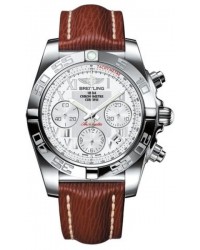 Breitling Chronomat 41  Automatic Men's Watch, Stainless Steel, White Dial, AB014012.A747.221X