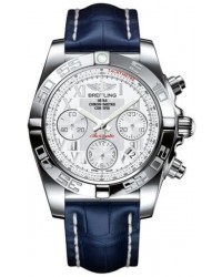 Breitling Chronomat 41  Automatic Men's Watch, Stainless Steel, White Dial, AB014012.A747.718P