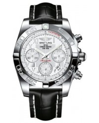 Breitling Chronomat 41  Automatic Men's Watch, Stainless Steel, White Dial, AB014012.A747.729P