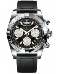 Breitling Chronomat 41  Automatic Men's Watch, Stainless Steel, Black Dial, AB014012.BA52.132S