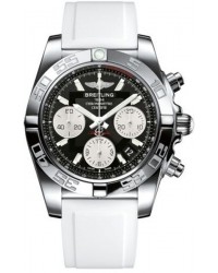 Breitling Chronomat 41  Automatic Men's Watch, Stainless Steel, Black Dial, AB014012.BA52.147S