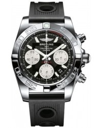 Breitling Chronomat 41  Automatic Men's Watch, Stainless Steel, Black Dial, AB014012.BA52.202S