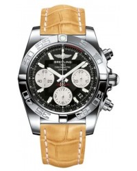 Breitling Chronomat 41  Automatic Men's Watch, Stainless Steel, Black Dial, AB014012.BA52.766P