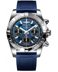Breitling Chronomat 41  Automatic Men's Watch, Stainless Steel, Blue Dial, AB014012.C830.138S
