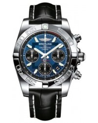 Breitling Chronomat 41  Automatic Men's Watch, Stainless Steel, Blue Dial, AB014012.C830.728P