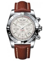 Breitling Chronomat 41  Automatic Men's Watch, Stainless Steel, Silver Dial, AB014012.G711.221X