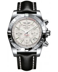 Breitling Chronomat 41  Automatic Men's Watch, Stainless Steel, Silver Dial, AB014012.G711.428X