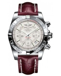 Breitling Chronomat 41  Automatic Men's Watch, Stainless Steel, Silver Dial, AB014012.G711.720P