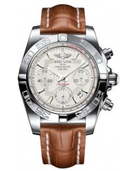 Breitling Chronomat 41  Automatic Men's Watch, Stainless Steel, Silver Dial, AB014012.G711.722P