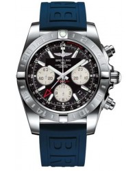 Breitling Chronomat 44 GMT  Automatic Men's Watch, Stainless Steel, Black Dial, AB042011.BB56.157S