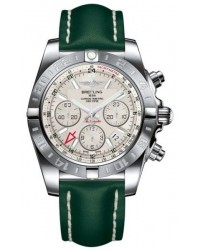 Breitling Chronomat 44 GMT  Automatic Men's Watch, Stainless Steel, Silver Dial, AB042011.G745.189X
