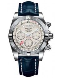 Breitling Chronomat 44 GMT  Automatic Men's Watch, Stainless Steel, Silver Dial, AB042011.G745.731P