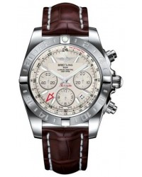 Breitling Chronomat 44 GMT  Automatic Men's Watch, Stainless Steel, Silver Dial, AB042011.G745.739P