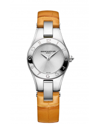 Baume & Mercier Linea  Quartz Women's Watch, Stainless Steel, Silver Dial, MOA10230