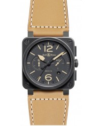 Bell & Ross Aviation BR03  Automatic Men's Watch, PVD Black Steel, Black Dial, BR03-94-Heritage