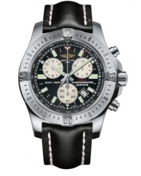 Breitling Colt  Chronograph Quartz Men's Watch, Stainless Steel, Black Dial, A7338811.BD43.435X