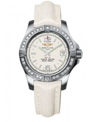 Breitling Colt  Super-Quartz Women's Watch, Stainless Steel, Silver Dial, A7738853.G793.235X