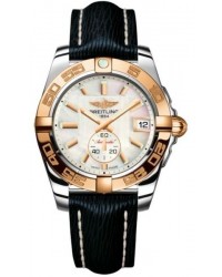 Breitling Galactic 36 Automatic  Automatic Unisex Watch, Stainless Steel & Rose Gold, Mother Of Pearl Dial, C3733012.A724.215X
