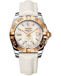 Breitling Galactic 36 Automatic  Automatic Unisex Watch, Stainless Steel & Rose Gold, Mother Of Pearl Dial, C3733012.A724.236X