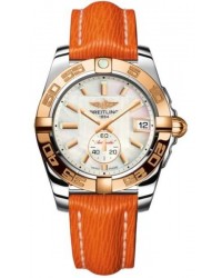 Breitling Galactic 36 Automatic  Automatic Unisex Watch, Stainless Steel & Rose Gold, Mother Of Pearl Dial, C3733012.A724.257X