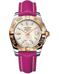 Breitling Galactic 36 Automatic  Automatic Unisex Watch, Stainless Steel & Rose Gold, Mother Of Pearl Dial, C3733012.A724.268X