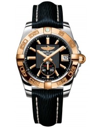 Breitling Galactic 36 Automatic  Automatic Unisex Watch, Stainless Steel & Rose Gold, Black Dial, C3733012.BA54.215X