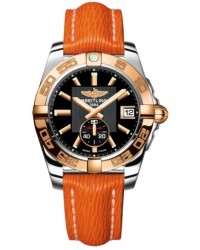 Breitling Galactic 36 Automatic  Automatic Unisex Watch, Stainless Steel & Rose Gold, Black Dial, C3733012.BA54.217X