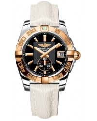 Breitling Galactic 36 Automatic  Automatic Unisex Watch, Stainless Steel & Rose Gold, Black Dial, C3733012.BA54.236X