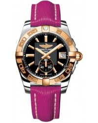 Breitling Galactic 36 Automatic  Automatic Unisex Watch, Stainless Steel & Rose Gold, Black Dial, C3733012.BA54.268X