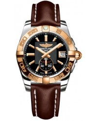 Breitling Galactic 36 Automatic  Automatic Unisex Watch, Stainless Steel & Rose Gold, Black Dial, C3733012.BA54.416X