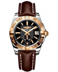 Breitling Galactic 36 Automatic  Automatic Unisex Watch, Stainless Steel & Rose Gold, Black Dial, C3733012.BA54.417X