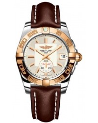 Breitling Galactic 36 Automatic  Automatic Unisex Watch, Stainless Steel & Rose Gold, Silver Dial, C3733012.G714.416X