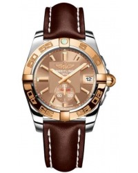 Breitling Galactic 36 Automatic  Automatic Unisex Watch, Stainless Steel & Rose Gold, Bronze Dial, C3733012.Q584.416X