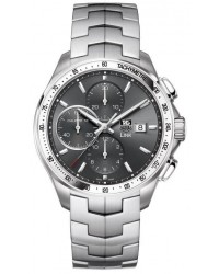 Tag Heuer Link  Chronograph Automatic Men's Watch, Stainless Steel, Black Dial, CAT2017.BA0952