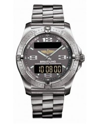 Breitling Aerospace Evo  Quartz Men's Watch, Titanium, Grey Dial, E7936210.M513.130E