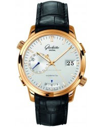 Glashutte Original Senator  Automatic Men's Watch, 18K Rose Gold, Silver Dial, 100-13-01-01-04