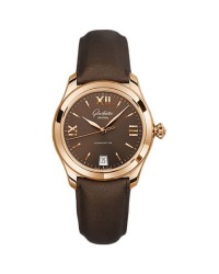 Glashutte Original Lady Serenade  Automatic Women's Watch, 18K Rose Gold, Brown Dial, 1-39-22-01-01-45