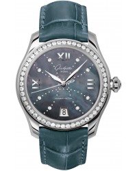 Glashutte Original Lady Serenade  Automatic Women's Watch, Stainless Steel, Mother Of Pearl & Diamonds Dial, 1-39-22-11-22-44